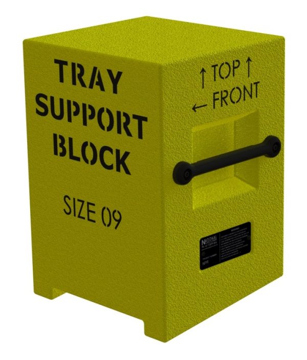 Truck body tray support block - 09