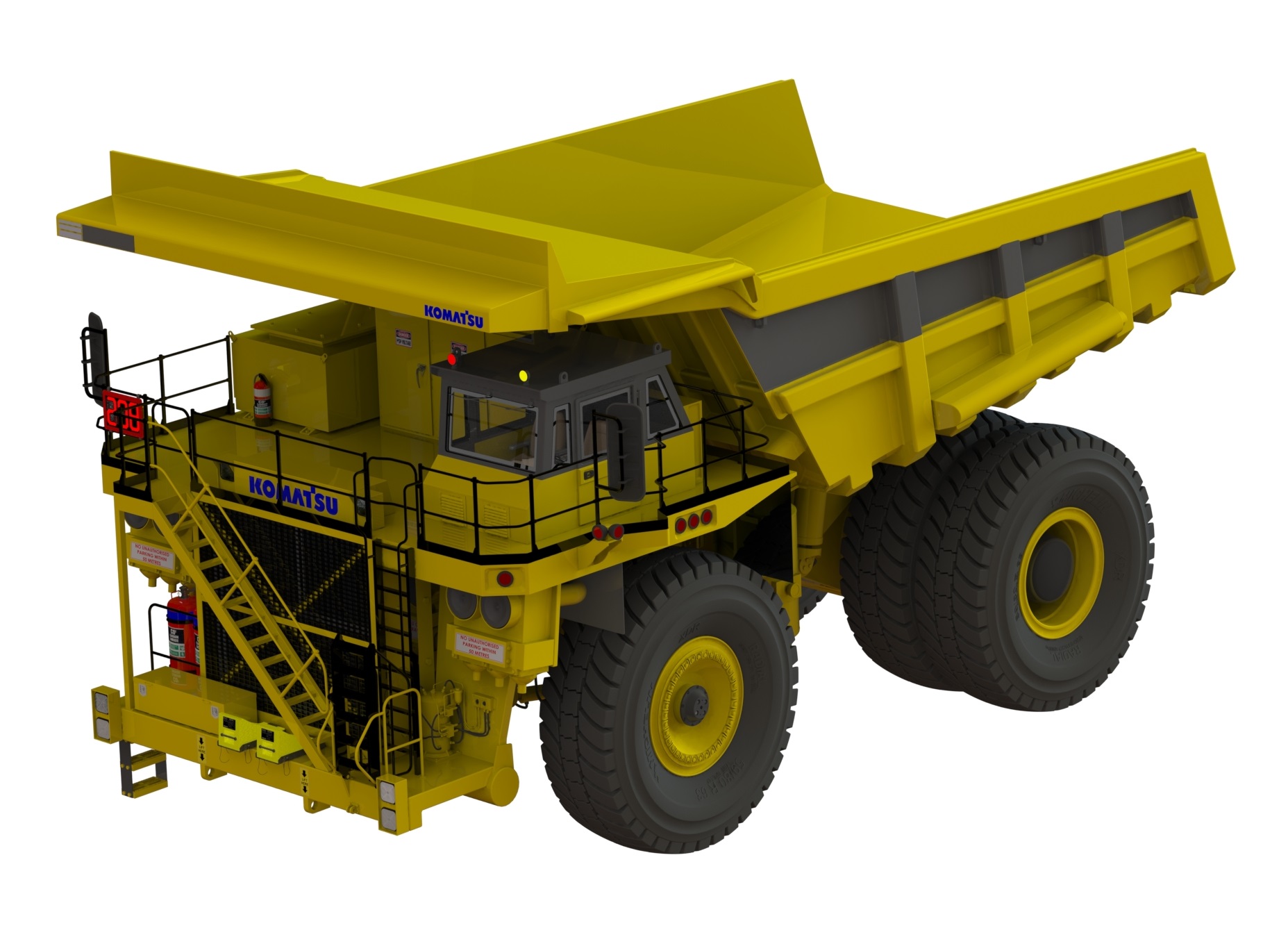 Productivity, safety and reliability products for Komatsu trucks